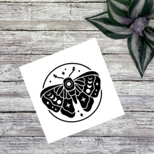 Load image into Gallery viewer, Mystical Moth Vinyl Decal