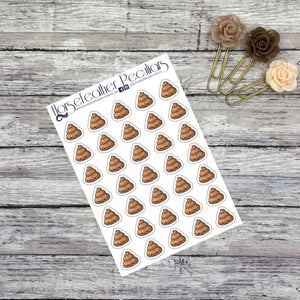 Poopsies Icon Planner Stickers