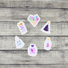 Load image into Gallery viewer, Purple Potions Weekly Sticker Kit