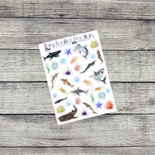 Load image into Gallery viewer, Shark Week Weekly Sticker Kit