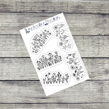 Load image into Gallery viewer, Floral Bunches Planner Stickers