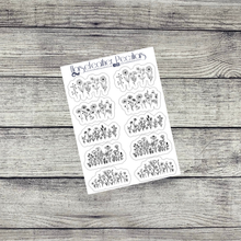Load image into Gallery viewer, Floral Bunches Planner Stickers