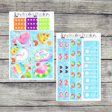 Load image into Gallery viewer, Pool Party Weekly Sticker Kit