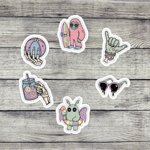 Load image into Gallery viewer, Summer Spooktacular Weekly Sticker Kit