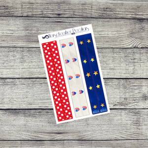 America the Beautiful a5 Weekly Sticker Kit