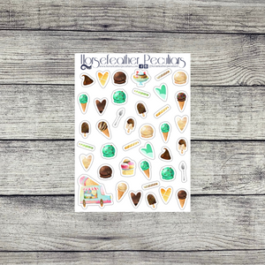 Sweet Scoops Weekly Sticker Kit