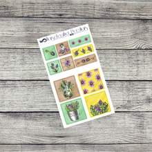 Load image into Gallery viewer, Green Witch a5 Weekly Sticker Kit