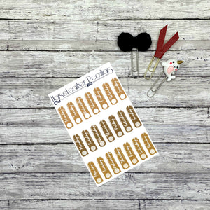 Date Cover Planner Stickers