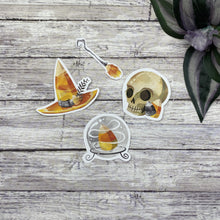 Load image into Gallery viewer, Candy Corn Witch Weekly Sticker Kit