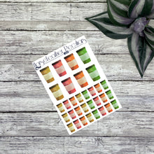 Load image into Gallery viewer, Fall Coffee Cups Deco Planner Stickers