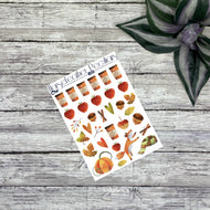 Fall into Autumn Deco Planner Stickers