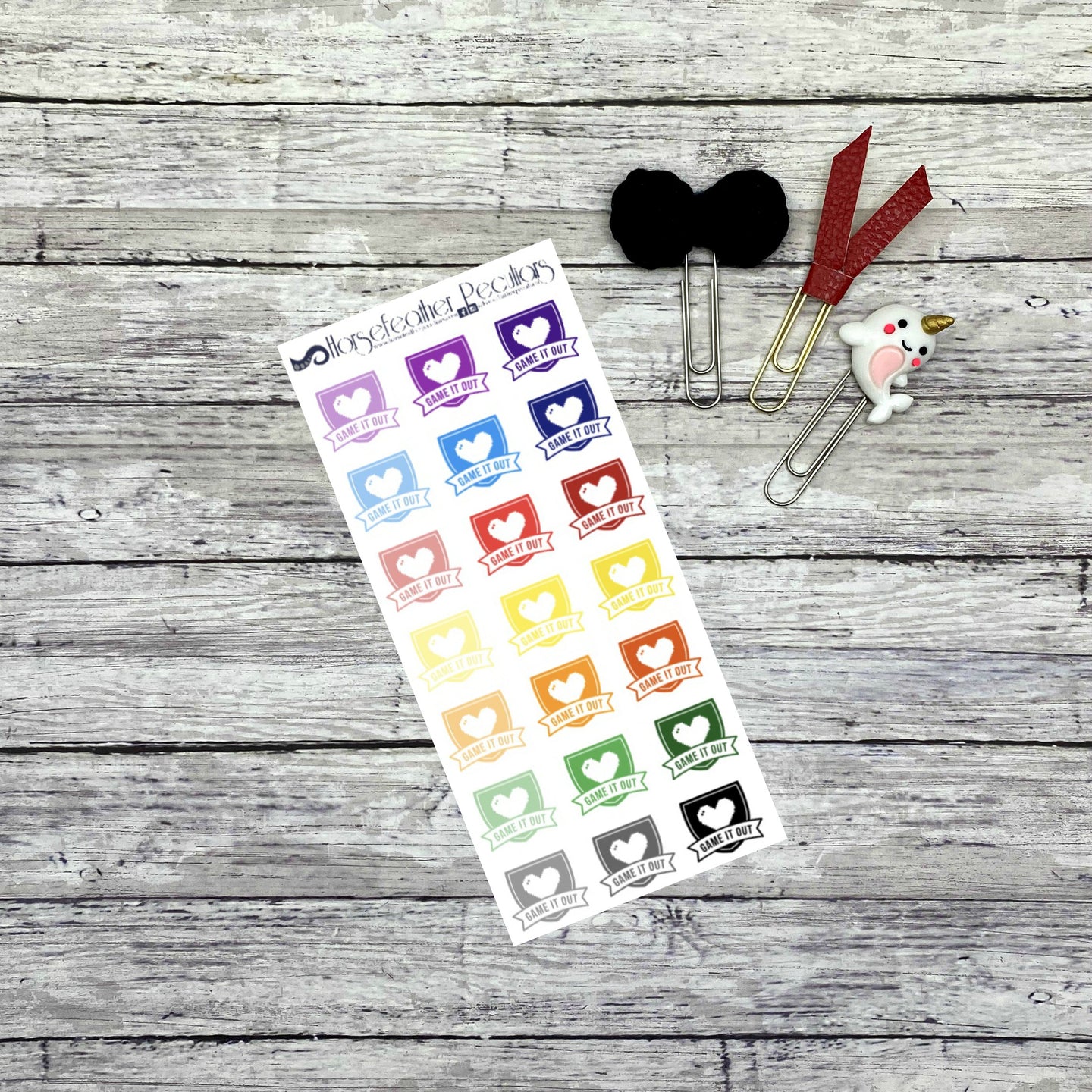 Game it Out Planner Stickers