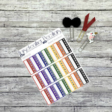Load image into Gallery viewer, Mini Habit Trackers Planner Stickers
