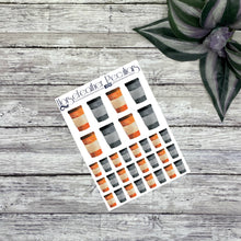 Load image into Gallery viewer, Halloween Coffee Cups Deco Planner Stickers