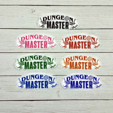 Load image into Gallery viewer, Dungeon Master Diecut Stickers