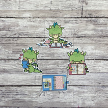 Load image into Gallery viewer, Planner Dragon Die Cut Stickers