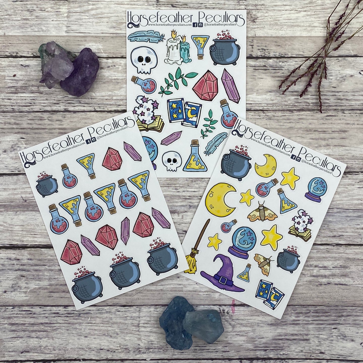 Witching Hour Bundle Planner Stickers