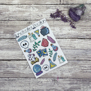 Spells and Hexes Planner Stickers