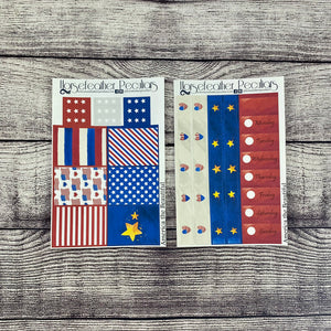 America the Beautiful Weekly Sticker Kit