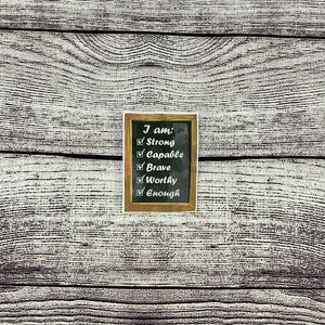 'I am' Quote Boxes