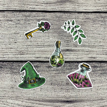 Load image into Gallery viewer, Green Witch Weekly Sticker Kit