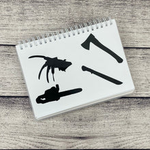 Load image into Gallery viewer, Horror Weapons Vinyl Decal Set