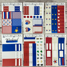 Load image into Gallery viewer, America the Beautiful Weekly Sticker Kit