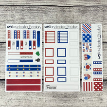 Load image into Gallery viewer, America The Beautiful MINI Weekly Sticker Kit