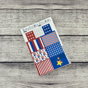 America the Beautiful Weekly Sticker Kit