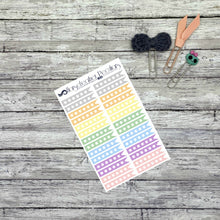 Load image into Gallery viewer, Large Flag Checklist Planner Stickers