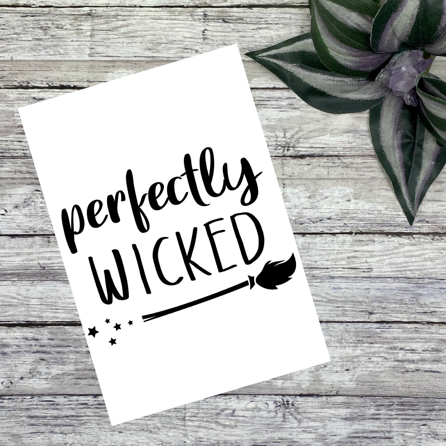 Perfectly Wicked Vinyl Decal