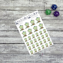 Load image into Gallery viewer, Pizza Night Dragon Planner Stickers