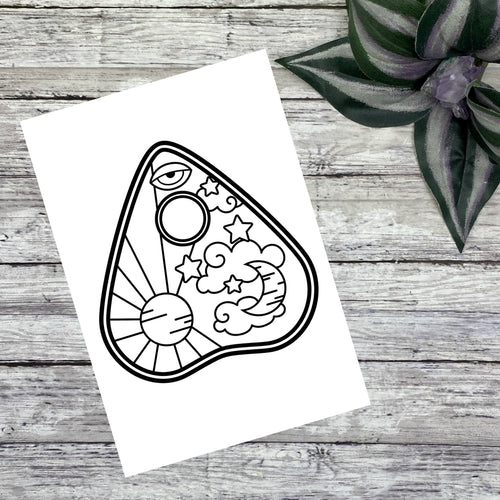 Planchette 2 Vinyl Decal