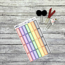 Load image into Gallery viewer, Quarter Box Functional Planner Stickers