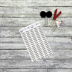 Squiggly Arrows Planner Stickers
