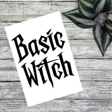 Load image into Gallery viewer, Basic Witch Vinyl Decal