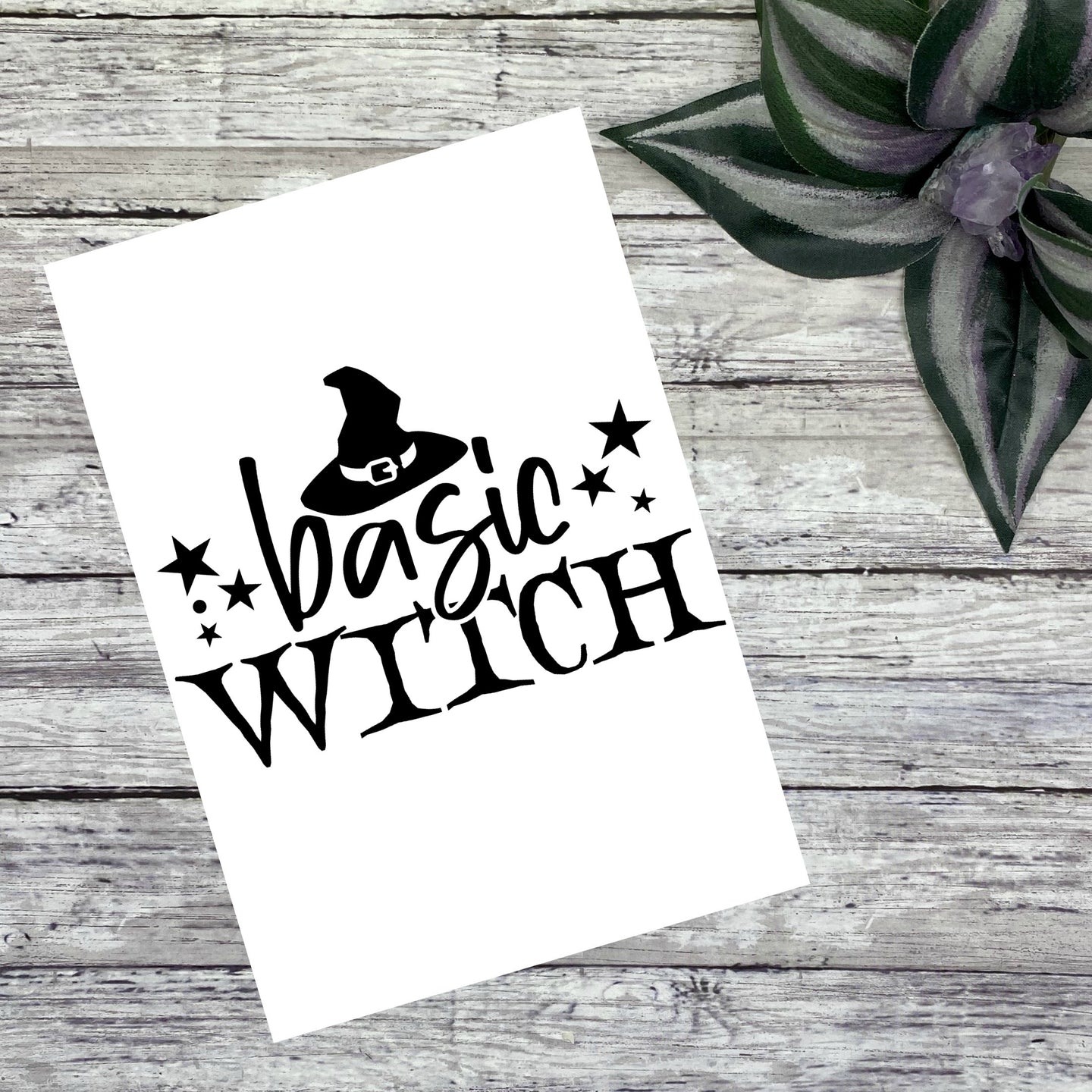 Basic Witch 1 Vinyl Decal