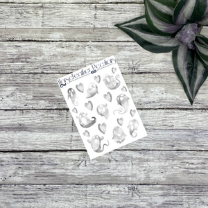 Ghost Deco Planner Stickers