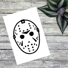 Load image into Gallery viewer, Horror Mask Vinyl Decal