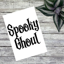 Load image into Gallery viewer, Spooky Ghoul Vinyl Decal